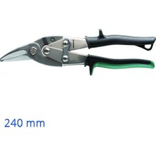 İzeltaş Alüminyum Saç Kesme Makası (Sağ) 240 Mm Yerli Üretim Dayanıklı Malzeme ile