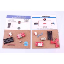 Nani Toys Eğitici Elektrik ve Motor Deney Paketi 5 - 12 Yaş Arası Çocuklar İçin STEM Uyumlu Eğlenceli Oyun