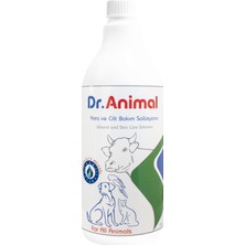 Dr. Animal 1 Lt Ve Cilt Bakım Solüsyonu Hassas Ciltler İçin İrritasyon Yapmayan Doğal Ürün
