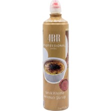 4rr Yanık Krema Aromalı Kahve & Tropikal Içecek & Kokteyl Şurubu 750 ml