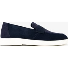 Valmenti Erkek Deri & Tekstil Lacivert Loafer Ayakkabı 1203 206 Erk Ayk Y26 Lacı Suet/trk