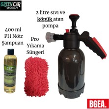 BGEA Greencar Wash Profesyonel Detaylı Temizlik Seti- Özel Detaylı Temizlik Spreyi 500ML & Döşeme & Dtm
