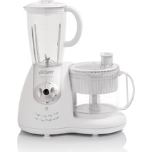 Arzum AR1044 Prostar Mutfak Robotu - Gri / 1000 Watt