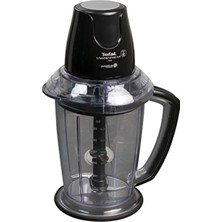 Tefal MB4708TR Masterchop 4 Bıçaklı Siyah Rondo Doğrayıcı 500 Watt Güvenli Kilit Sistemi
