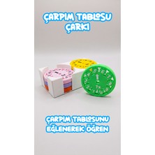 Staau Çocuk Çarpım Tablosu Çarkı | Ilkokul Matematik Eğitici Oyuncak