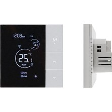 Gümrük Bey Wifi Termostat – Dijital LCD Ekranlı Yerden Isıtma Kontrol Cihazı - Akıllı Wifi Sıcaklık Kontrol Ünitesi