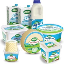 Sütaş Klasik Paket 8 Adet Ürünle Kahvaltı İçin Doğal Lezzetler Sunuyor