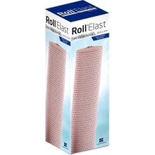 Roll Elast Tıbbi Elastik Bandaj 15CMX3.5 M Yumuşak ve Dayanıklı Hava Geçirgen Özellik