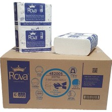 Rova Z Katlama Kağıt Havlu 21X21 cm 200'LÜ (1 Koli 12 Paket)