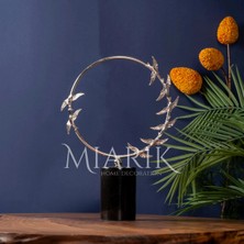 Miarik Design Dekoratif Tekli Sirma Kus Obje