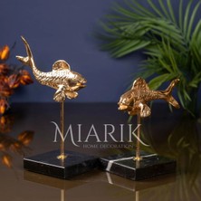 Miarik Design Dekoratif Balık Dekor Obje 2li