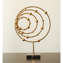 Miarik Design Dekoratif Spiral Rovelverli Tek Obje