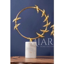 Miarik Design Dekoratif Tekli Sirma Kus Obje