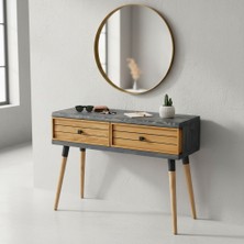 Mobenta Stria Entry: Modern Masif Dresuar 2 Çekmeceli Antre Konsolu - 120X31 An-Tk