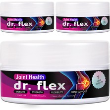 Tiklad Dr.flex Kavanoz Vücut Masaj Kremi 3 Adet OMEGA3LÜ Kolajenli Bamya Tohumu Ardıç ve Kuyruk Yağlı
