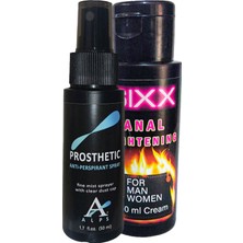 Tiklad Alps Terlemeyi ile Terkokusuna Karşi Anti.perspirant Sprey ve Sıxx Anaıpres Kremi