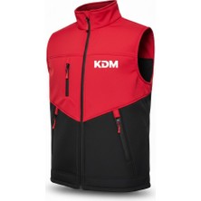 Kdm Kafkas Tactical Softshell Su Rüzgar Geçirmez Yelek Içi Polarlı Regular Kalıp Yelek