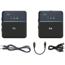 MiraLive ZR558 Sx9 Rx Tx Lightning Type-C Aux Mikrofon