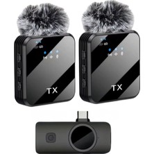 MiraLive ZR1027 F12 Type-C Ikili Mikrofon