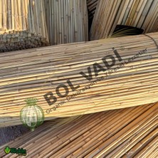 Bolvadi 1metre x 6metre Doğal Kamış Çit Hasır Bahçe Çiti Gizleme ve Gölgelik Amaçlı 100 cm x 600 cm