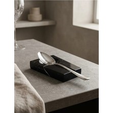 Miarik Design Siyah Mermer Kaşıklık
