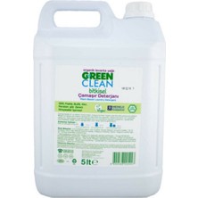 Green Clean 5 lt Organik Lavanta Yağlı Bitkisel Çamaşır Deterjanı Beyaz ve Renkliler İçin