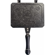 RSS Lav Metal Rss Döküm Granit Tost Makinası 17X23 cm