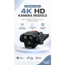 Dimute Shop D9 Drone Kamerası 4K Hd Görüntülü Komple Kamera