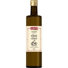 Gurvita Organik Elma Sirkesi 500 ml Türkiye Menşeli Fermente Doğal Ürün