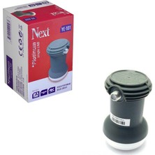 NEXT Tekli Platınıum LNB 0.1db YE-101 Yüksek Performanslı HD Uyumlu Sinyal Güçlendirici