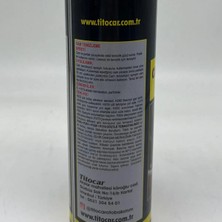 Titocar Cam Temizleme Spreyi 500 ml Parlatıcı Özellikli Aerosol Ürün Araç İçi ve Dış Temizlik İçin