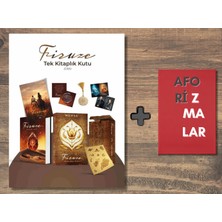 Ephesus Yayınları Firuze 1: Kehribar Ateşi (Tek Kitaplık Kutu - Ciltli) + Aforizmalar Kitabı