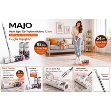 Majo Uzun Saplı Tüy Toplama Rulosu Mega 92 cm 60X3 180 Yaprak