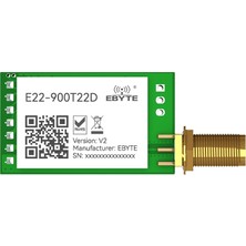 Gollum Teknoloji Ebyte E22-900T22D SX1262 Lora Kablosuz Haberleşme Modülü - 22DBM Uart