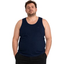 Battal Moda Battalmoda Erkek Büyük Beden Lacivert Atlet 3xl-4xl-5xl-6xl
