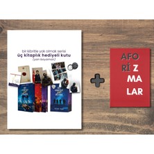 Guardian Bir Kibritle Yok Olmak Serisi - Üç Kitaplık Hediyeli Kutu (Ciltli - Yan Boyamalı) + Aforizmalar Kitabı