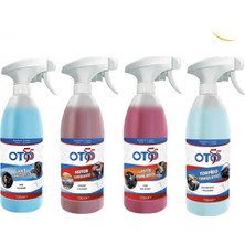 Oto55 Süper Dörtlü - Jant Temizleme , Motor Temizleyici , Lastik Parlatıcı , Torpido Temizleyici