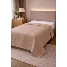 Mata Çeyiz Bella Home Tek Kişilik Pamuklu Petek Pike | 160X220 cm | Hafif & Nefes Alabilir | Yazlık ve Konforlu
