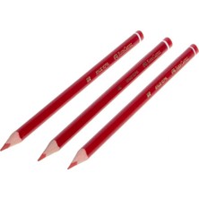 Faber-Castell Kırmızı Kopya Kalemi 3'lü Kurşun Kalem Seti Uzun Süreli Kullanım İçin