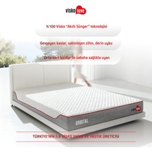 Visko Love Orbital Visco Akıllı Yatak Tek Kişilik Yatak 80  x  200 cm