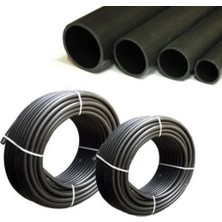 SRK 20 Metre Kangal Düz Elektrik Borusu, Çap=16 Mm, Plastik, Siyah