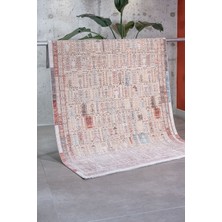 Akbel Halı Apex Ambiance 2921 Bej - Minimalist Soft Vintage Kadifemsi Yumuşak Ince ve Silinebilir Halı