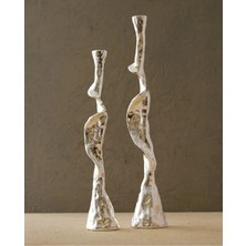 Miarik Design Helezon Şamdan Mumluk - 2li