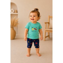 Harika Kids Kız Bebek Alt-Üst Takım %100 Pamuklu