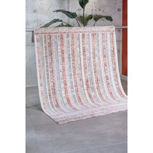 Akbel Halı Apex Ambiance 2951 Kırmızı - Minimalist Soft Vintage Kadifemsi Yumuşak Ince ve Silinebilir Halı