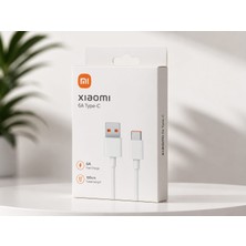 Esmer Bilişim Xiaomi Orijinal 6A Type-C Şarj ve Data Kablosu