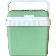 Icepeak SF26 Yeşil Taşıma Çantası Buzluk 26 lt Plastik Malzeme ile Kolay Taşıma Özelliği