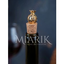 Miarik Design Aksesuarlı Şışe Mantar , Şarap Mantarı , Şarap Tıpası , Yagdanlık Tıpası , Yagdanlık Mantarı