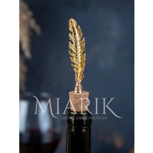 Miarik Design Aksesuarlı Şışe Mantar , Şarap Mantarı , Şarap Tıpası , Yagdanlık Tıpası , Yagdanlık Mantarı
