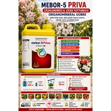 Mebor-5 Priva Çiçeklendirici ve Çiçek Tutturucu Organomineral Gübre 5lt